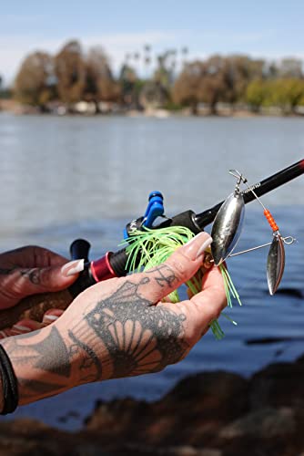 KATCH Hook Keeper for Fishing Rod: Regular & Mini Sizes - Secure Lure & Accessory Holder (Green, Mini) - color: Mini Green