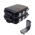 2PC-Aventik Fishing Tackle Box Tackle Utility Boxes Plastic Box Storage Organizer Box Fishing Tackle Storage(Hook box-10C) - style: HOOK BOX-10C