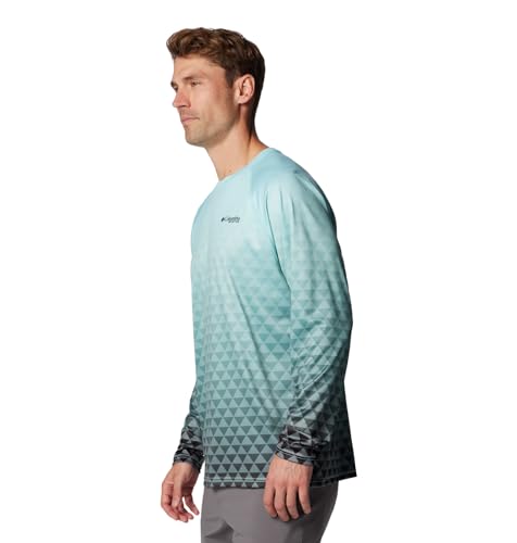 Columbia Men's Super Terminal Tackle PFG Super Fade II - color: Gulf Stream Triangle Fade/Black Pfg Tri, size: XX-Large