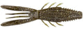 CrushCity Bronco Bug Soft Plastic Bass Lure, Dual-Action Creature Bait with Hinged Arms & Subtle Leg Movement - color: Green Pumpkin Magic, size: 4"