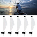 ‌5PCS Telescopic Fishing Rod Tip Caps PVC Rod Pole Top Cover Guards for Sea Fishing Rods Accessory - size: 18×3.5cm
