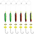Catfish Float Rig Demon Dragon Style Rattling Line Float Propeller and Circle Hooks 6/0 8/0 for Santee Cooper Rig Catfishing Tackle - color: 6/0 Hook Catfish Rig - 6 PCS