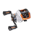 Lixada Fishing Reels, Baitcaster Reel Strong Corrosion Resistance Metal Saltwater Baitcasting Reel with Magnetic Braking System - color: White