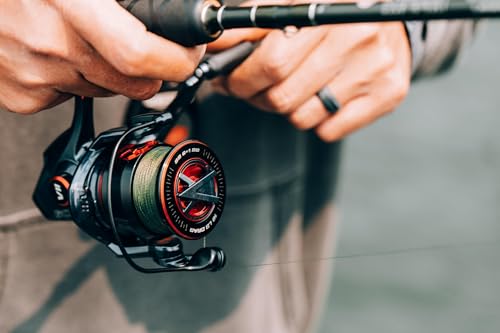 SEVIIN GS Spinning Reel - Precision-Crafted, High-Performance Features for Elevated Fishing, Built for Smooth Operation, Long-Lasting Durability & Exceptional Control - Premium Quality Spinning Reel - style: 2500 Medium Light, 6:1 Gear Ratio
