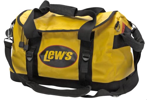 Lew's Speed Boat Bag, Yellow, Water Resistant with 2 Inside Pockets - style: 18"