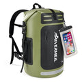 Waterproof Dry Bag with Waterproof Phone Case Green - color: Green, style: Dry Bag