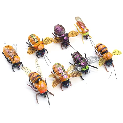 YZD Realistic Fly Fishing Dry Wet Nymph Trout Flies Topwater Lures for Freshwater Saltwater High Simulation Hand Tie Lure Kits - color: 21-A-05