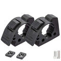 SINOKING Shovel Mount Rubber Clamp for Securing Equipment from 1-1/4" to 1-3/8" in diameter for Home, Garage, Boat, RV, ATV & Off-Road