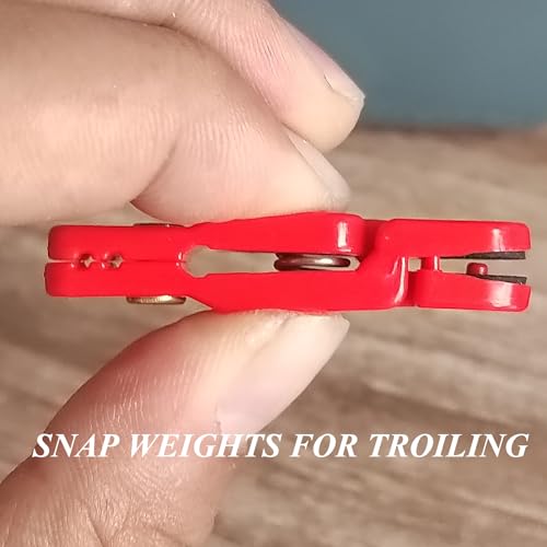 Heavy Tension Snap Release Clips for Weight Planer Board Kites Downrigger Trolling Fishing - size: 14Pcs
