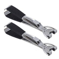 The 2 Pieces 4 in 1 Fly Line Clippers 2Pcs Fly Fishing Quick Knot Tool Fast Nail Knotter Lines Clipper Hook Eye Cleaner with Retractor Fishing Knot Tying Tool Quick Knot Tool Fast Nail Knot