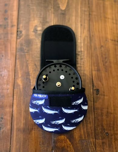 Fishing Reel Cover Reel Case Bag Pouch | Neoprene Material | for Centerpin, Fly, Ocean Reels - color: Tyee