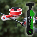 Fishing Line Winder Portable Reel Spooler Machine Adjustable Tension Single-Person for Spinning, Baitcasting, Carp Fishing - color: Blackgreen