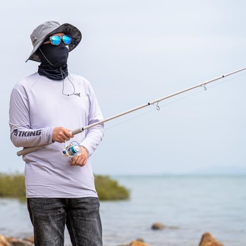 KastKing Centron Lite Travel Fishing Rods, Portable 4/5 Piece Spinning & Casting Rods, Extra Twin-Tip, IM6 Graphite Blanks, Stainless Steel Guides W/Ceramic Rings, Split or Full Rear EVA Handle - size: 6'0"- L- MF(4 Pcs+ Extra Tip), style: Spinning