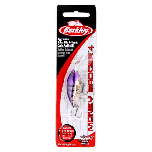 Berkley Money Badger Fishing Hard Bait - color: Viking Perch, size: 1 1/2 in - 4 (3/16 oz)