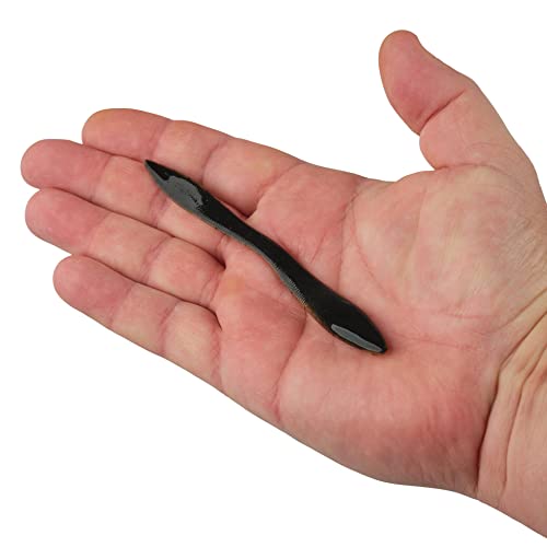 Berkley Gulp! Jumbo Leech Fishing Soft Bait - color: Black Pumpkin