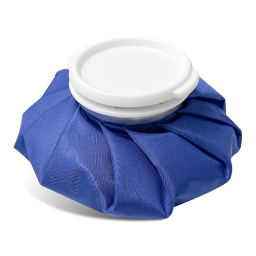 Ice Bags for Injuries [9 in], 3rd Gen Reusable Ice Packs, Hot & Cold Therapy Pain Relief, Ice Bag No-Leak & Waterproof, Traditional Ice Pack, Versatile & Durable, Blue (9 in) - color: Blue - 9 in