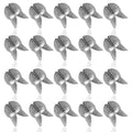 Split Shot Sinker Fishing Weights, 120pcs Removable Round Split Shot Fishing Line Sinkers Clip On Weights for Freshwater Saltwater Fishing - size: 1.5g_120pcs