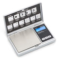 American Weigh Scales Series Digital Pocket Weight Scale Accurately Measures200g x 0.01g, (Silver), AWS-201-SIL - color: Silver, size: 200g x 0.01g