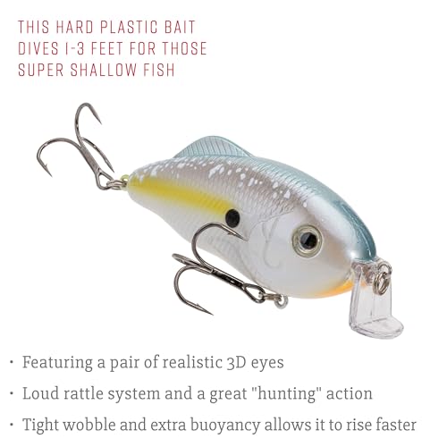 Strike King Hybrid Hunter Shallow Crankbait - color: 591 - Sexy Shad 2.0
