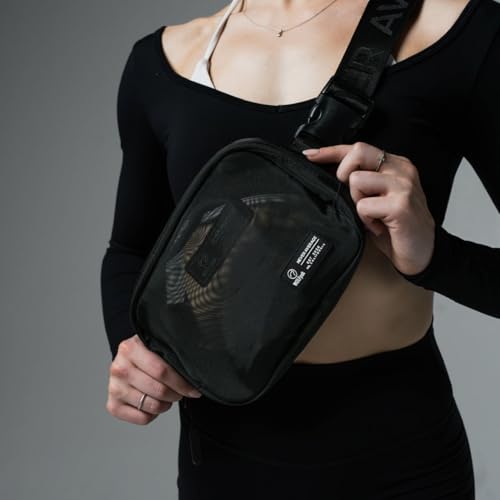 WOLFpak Crossbody Pack | Universal Fannypack for Adults & Kids | - color: Mesh