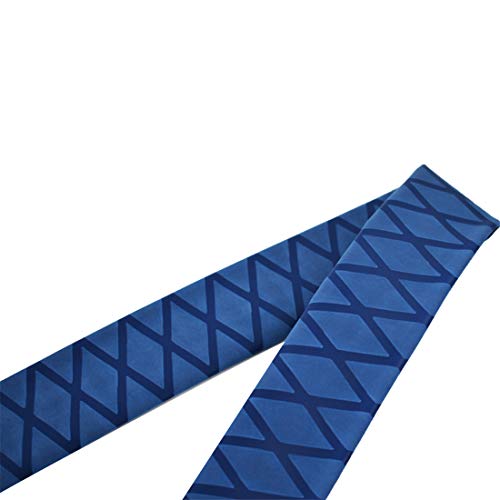 WFLNHB X-Tube Heat Shrink Wrap Tubing for Fishing Rod Grips with Non Slip and Insulation 39"&64" Lengths Durable Repair - 5 Color 14 Sizes - color: Blue, size: Length:39'' Diamter:35mm