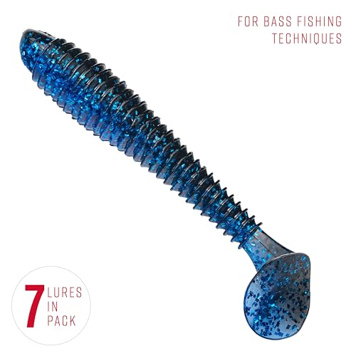 Strike King Rage Swimmer - color: Blue Bug, size: 0.2125"