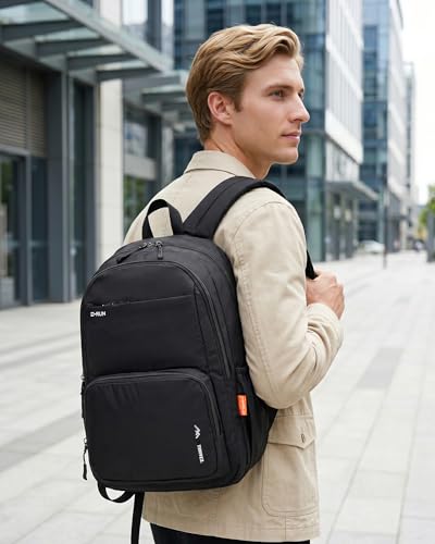 40x30x15 cm Personal Item Travel Bag,16x12x6 inch Small Carry On Backpack 20L, Flight Approved Underseat Travel Bag Cabin Size Lightweight Black