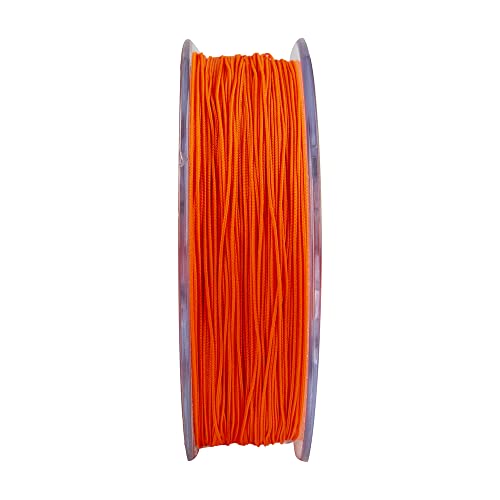 HERCULES Braided Fly Line Backing 20lb 30lb, 100Yds 300Yds, with Long-Lasting Color - color: Orange, size: 30LB 300Yds