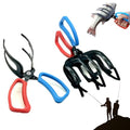 3 Claw Fish Gripper, Metal Fishing Pliers Gripper Catch Fish Control Clamp, Must Have Fishing Pliers Control Tool Fishing Accessories for Most Freshwater Fish Grip Tackle Holder - color: 3+2 claw