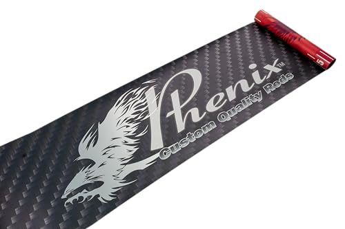 PHENIX RODS 35" Fish Measuring Board/RED