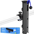 VEXPLO Fishing Rod Holder for Bike, Easy On & Off Fishing Rod Holder for Bicycle, Ebike, Scooter, Moped, Golf Cart, ATV During Pole Transporting