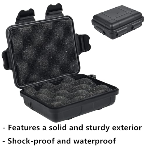 Sealed Waterproof Case Equipment Box Shock-Proof Instrument Case Protective Tool for Home Outdoors Camping Fishing Storage