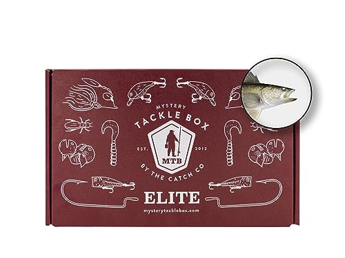 Catch Co Mystery Tackle Box Elite Walleye Fishing Kit | Walleye Fishing | Freshwater Fishing | Jigs | Fishing Lures - style: Elite