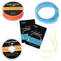 AnglerDream WF Fly Fishing Line Kit 1 2 3 4 5 6 7 8 9WT Fly Fishing Line Leader Braided Backing Fish Line - color: Blue, size: WF 5F Fly Line Combo