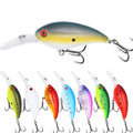 EXAURAFELIS Diving Crankbait Lures Fishing Gear Fishing Lure for Saltwater Freshwater swimbaitsfor Bass Trout Crappie Walleye Pike Bluegill Salmon Fishing Gifts for Fisherman