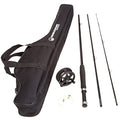 Wakeman Outdoors Fly Fishing Rod & Reel Combo Starter Kit with Case and Accessories
