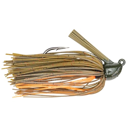 Strike King Hack Attack Heavy Cover Jig Bait - color: Bama Craw, size: 3/8 oz