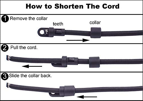 2 Pcs Rod Tamer Strap Holder Deck Mount Connector Gunwale Mount Rod Strap Rod Hold Down Strap - color: Black X 8 Pack