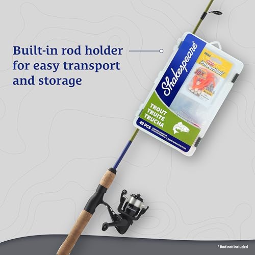 Shakespeare Catch More Fish Fishing Tackle Kit - color: Trout, style: New Model