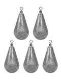 BLUEWING Casting Swivel Bell Sinkers Fishing Weights 1/2oz-8oz Drop Shot Dipsey Lead Saltwater - size: Size06: 4oz, 5 Pack