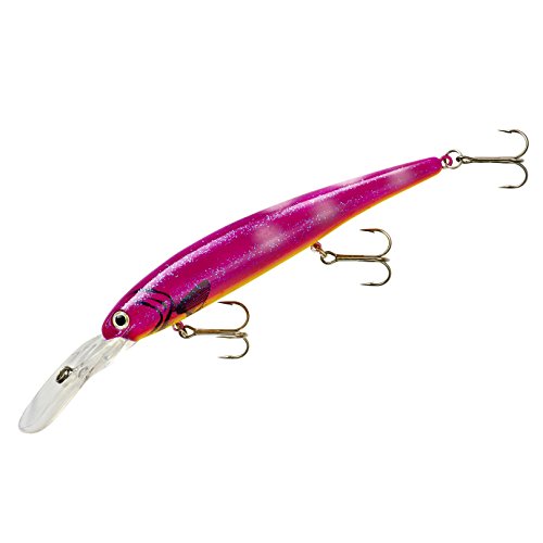 Bandit Lures 4 3/4-Inch Slender Minnow Jerkbait Trolls Up to 27 Feet Deep, Universal Color Patterns, 1 Piece - color: Popsicle, size: 4 3/4", 5/8 oz