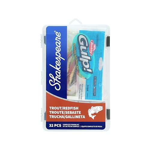 Shakespeare Catch More Fish Fishing Tackle Kit - color: Redfish/Trout, style: New Model