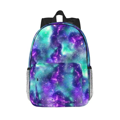 Galaxy Space Cool Backpack For Teenage Girls And Boys Cute Kids Backpacks Children School Bag - color: Galaxy Space Cool