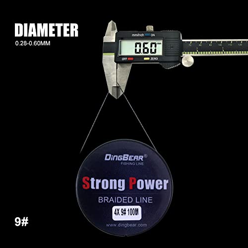 437Yd-5000Yd Super Strong Pull Generic Braided Fishing Line Fish ing Lines FishLines FishingLine - color: gray, size: 437Yd/ 400m 40LB/0.28mm