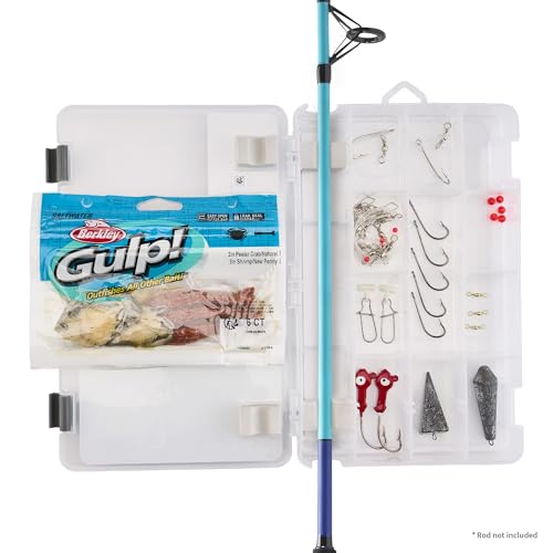 Shakespeare Catch More Fish Fishing Tackle Kit - color: Surf/Pief, style: New Model