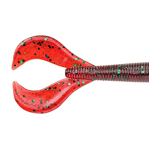 Berkley PowerBait Speed Boss Fishing Soft Bait - color: Redbug, size: 6 3/4"
