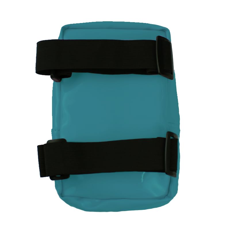 Glossy Thigh Bag | Leg Harness for Women | Outdoor Leg Pouch | Carnival Hiking Travel Fanny Pack with Adjustable Straps | Teal - color: Teal