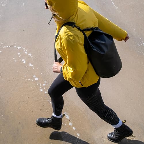 Ho Stevie! Heavy Duty Waterproof Dry Bag - Keeps Your Stuff Dry, on Surf Trips, Camping, or Any Adventure (Black, 20L) - size: 20L