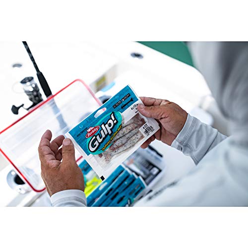 Berkley Gulp! Shrimp Saltwater Fishing Soft Bait - color: New Penny, size: 2"
