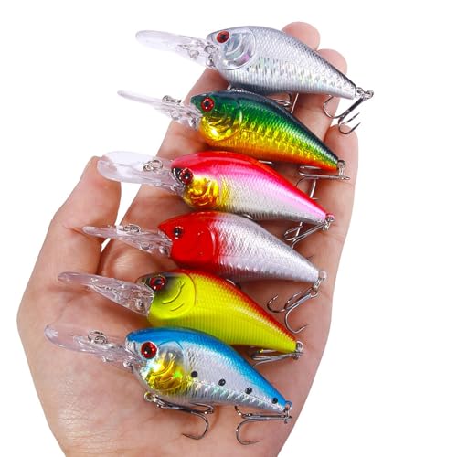 20pcs/25pcs Fishing Blanks Lures Kit Fishing Topwater Unpainted Swimbait Unpainted Crankbaits Hard Baits DIY Lure for Bass Salmon Trout Saltwater and Freshwater - color: 25PCS 3.53″/0.38oz